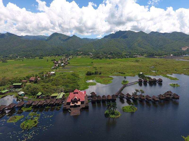 Golden Island Cottages Thale U Hotel Ywama Exteriör bild