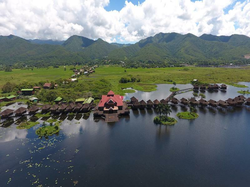 Golden Island Cottages Thale U Hotel Ywama Exteriör bild